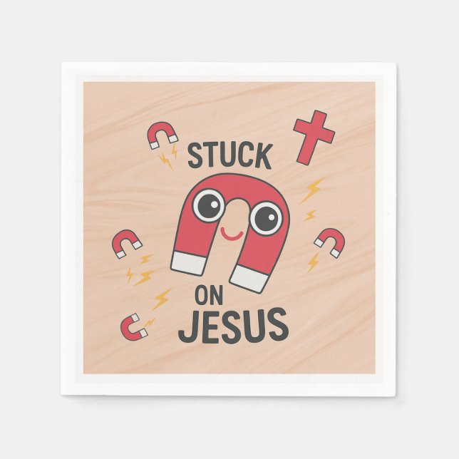 Servilleta De Papel Fiesta de niños cristianos (Anverso)