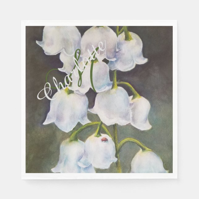 Servilleta De Papel Fiesta de Noche de Damas (Anverso)