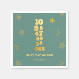 Servilleta De Papel Fiesta de Nochevieja de Año Nuevo