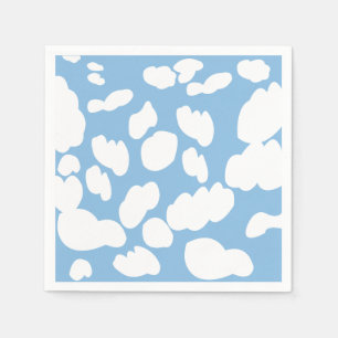 Servilleta De Papel Fiesta de Nubes Cielo Azul Nubes