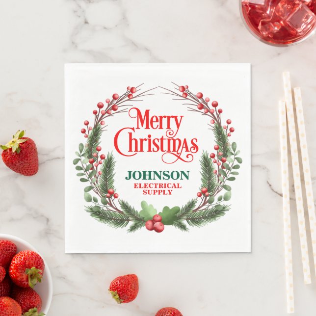 Servilleta De Papel Fiesta de oficina de navidades (In situ)