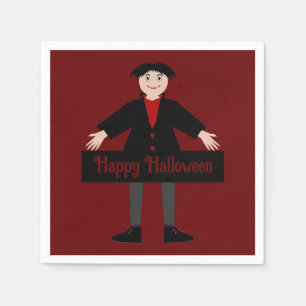 Servilleta De Papel Fiesta de Personalizado de vampiros de Halloween