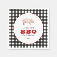 Fiesta de pig de barbacoa, picnic familiar