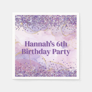 Servilleta De Papel Fiesta de pintura de color de agua abstracto