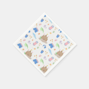 Servilleta De Papel Fiesta de playa Napkins