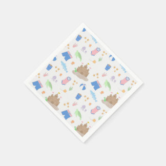 Servilleta De Papel Fiesta de playa Napkins