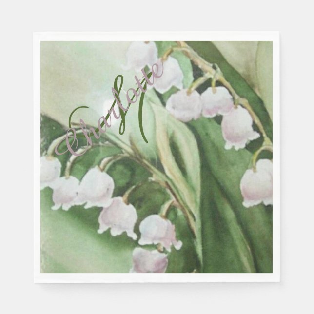 Servilleta De Papel Fiesta de primavera (Anverso)