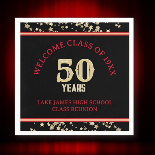 Servilleta De Papel Fiesta de Reunión de la 50ª clase festiva (Subido por el creador)