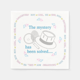 Servilleta De Papel Fiesta de Revelación de Género