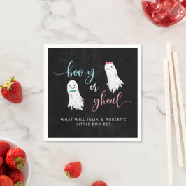 Servilleta De Papel Fiesta de revelación de género fantasma de Hallowe