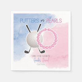 Servilleta De Papel Fiesta de Revueltas de Género de Putters o Perlas