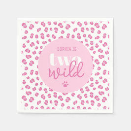 Servilleta De Papel Fiesta de segundo cumpleaños de Cute Chica