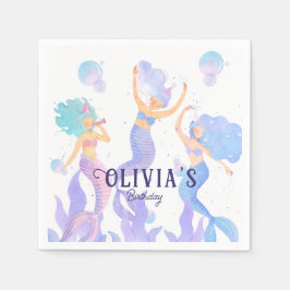 Servilleta De Papel Fiesta de Sirenas