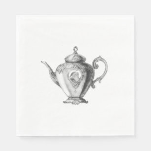 Servilleta De Papel Fiesta de Té de Navidad