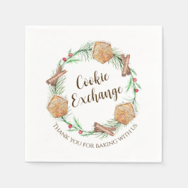 Servilleta De Papel Fiesta de vacaciones de Cookie Exchange