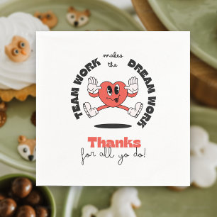 Servilleta De Papel Fiesta de Voluntarios de Empleados del Equipo de N