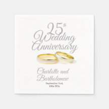 fiesta del 25° Aniversario del Boda