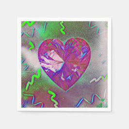 Servilleta De Papel Fiesta del corazón