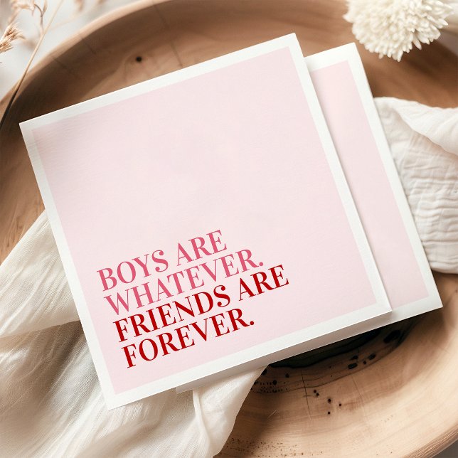 Servilleta De Papel Fiesta del Día de Galentine Feliz Personalizado (Subido por el creador)