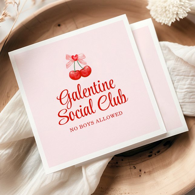 Servilleta De Papel Fiesta del Día de Galentine Feliz Personalizado (Subido por el creador)