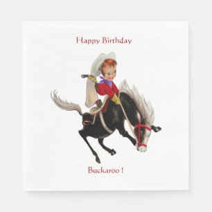 Servilleta De Papel Fiesta del vaquero