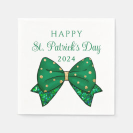Servilleta De Papel Fiesta elegante del Día de San Patricio