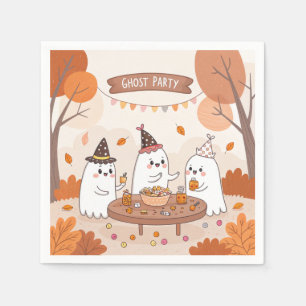 Servilleta De Papel Fiesta fantasma de Halloween