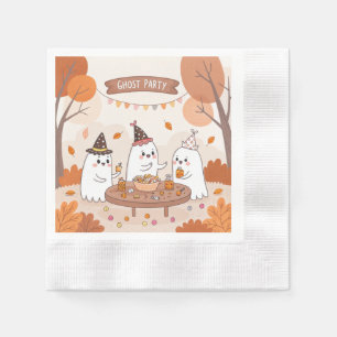 Servilleta De Papel Fiesta fantasma de Halloween