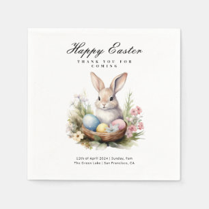 Servilleta De Papel Fiesta Feliz de Pascua