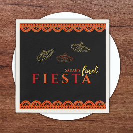 Servilleta De Papel Fiesta Final Bachelorette Mexicana