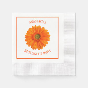 Servilleta De Papel Fiesta Floral Daisy Bachelorette personalizada