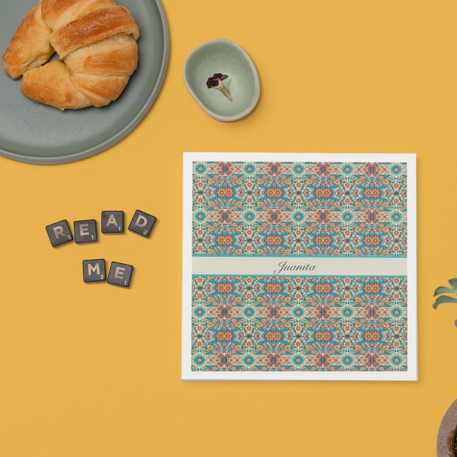 Servilleta De Papel Fiesta florece, personalizable (Subido por el creador)