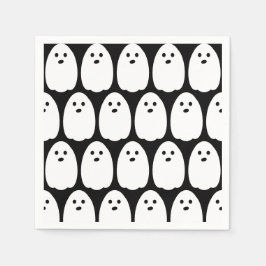 Servilleta De Papel Fiesta Halloween Cute Ghosts