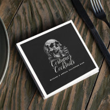 Fiesta Halloween Negra de disfraces y cócteles