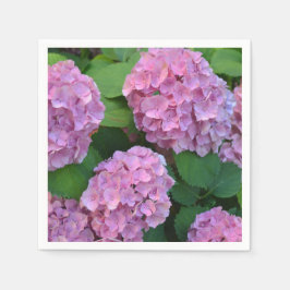Servilleta De Papel Fiesta Hortensia hidrangea rosa