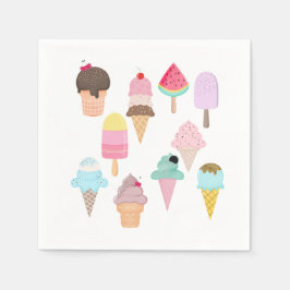 Servilleta De Papel Fiesta Ice Cream