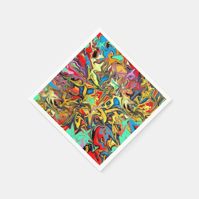 Servilleta De Papel Fiesta infantil de grafiti trendy (Borde)