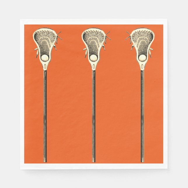 Servilleta De Papel Fiesta Lacrosse (Anverso)