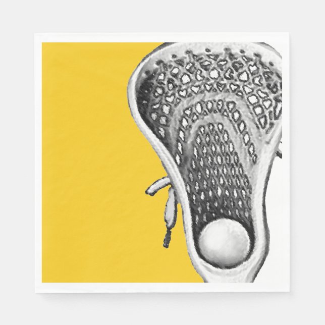 Servilleta De Papel Fiesta Lacrosse (Anverso)