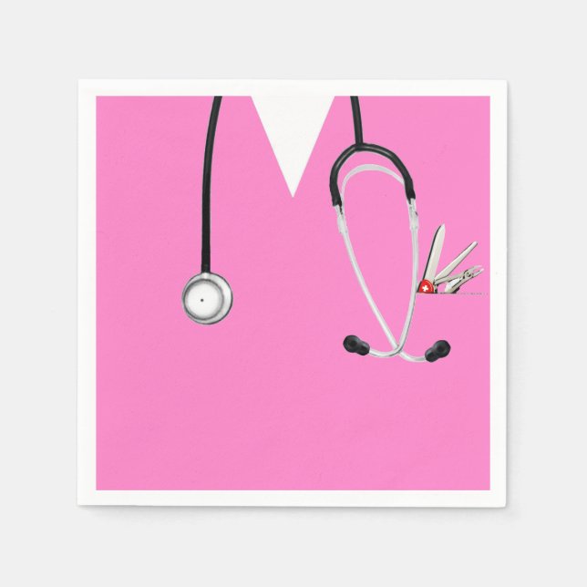 Servilleta De Papel Fiesta médica (Anverso)