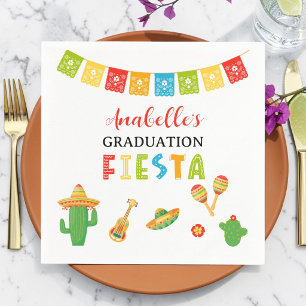 Servilleta De Papel Fiesta Mexicana de Graduación