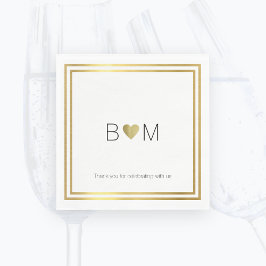 Servilleta De Papel fiesta moderno/elegante de celebración de bodas