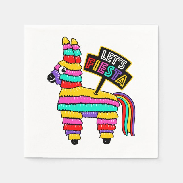 Servilleta De Papel Fiesta Napkins (Anverso)