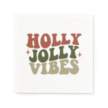 Fiesta Navidad de Holly Jolly Vibes Retro de los a