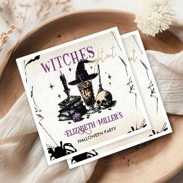 Servilleta De Papel Fiesta nocturno de brujas de Halloween