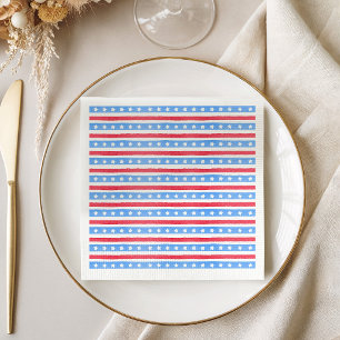 Servilleta De Papel Fiesta Patriótica Americana del 4 de Julio