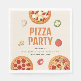 Servilleta De Papel Fiesta Pizza Moderna e Italiana