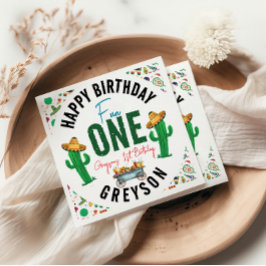 Servilleta De Papel Fiesta primero | 1.ᵉʳ Fiesta de cumpleaños