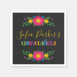 Servilleta De Papel Fiesta Quinceañera