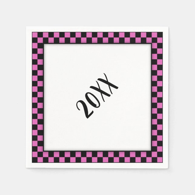 Servilleta De Papel ¡fiesta! Rosa (Anverso)